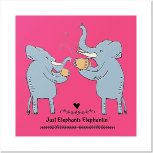 Just Elephants Elephantin Posters and Art